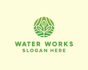 Organic Plant Farm logo design