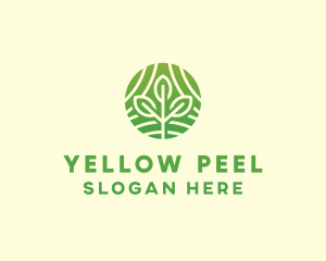 Organic Plant Farm logo design