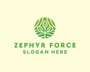 Organic Plant Farm logo design