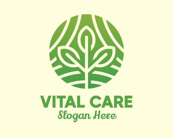 Plant Based logo example 2