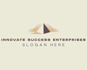 Pyramid Enterprise Firm logo design