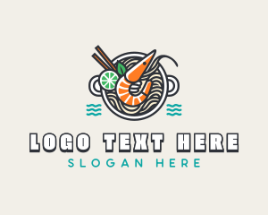 Shrimp Soup Noodles Logo