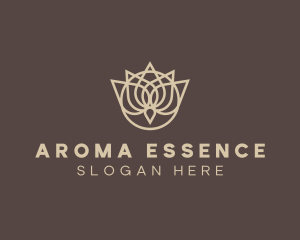 Lotus Aroma Spa logo design