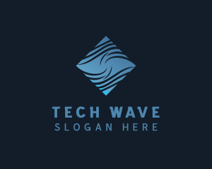 Wave Advertising Firm logo design