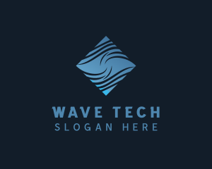 Wave Advertising Firm logo design