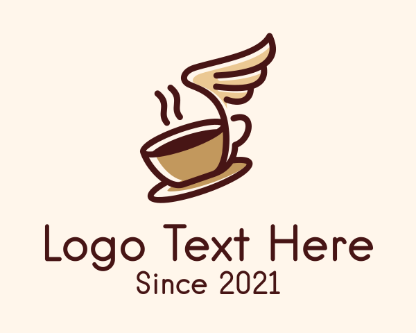 Coffee Delivery logo example 2