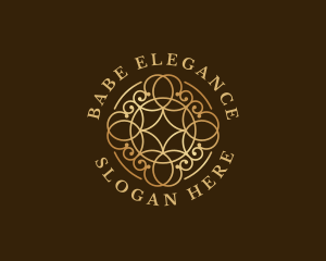 Elegant Floral Boutique logo design