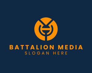 Media Application Company logo design