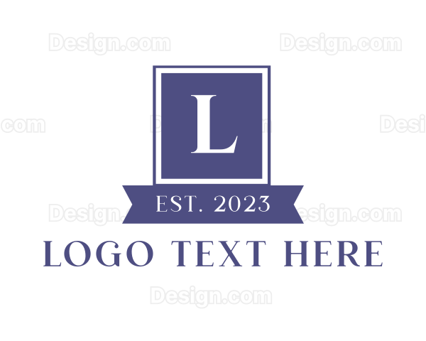 Casual Professional Lettermark Logo