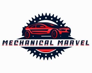 Automotive Mechanic Garage logo design