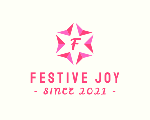 Festive Flower Decoration logo design