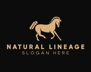 Equestrian Horse Breeding logo