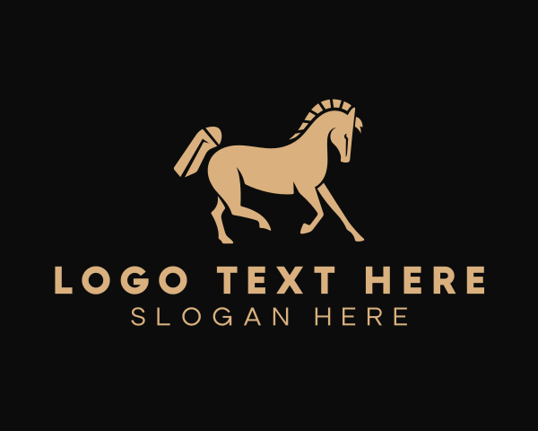 Equestrian Horse Breeding logo