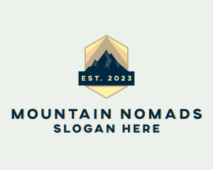 Mountain Climbing Adventure logo design