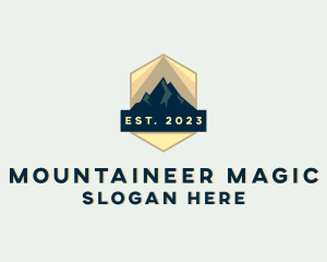 Mountain Climbing Adventure logo design