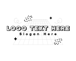 Playful Quirky Doodle Drawing logo