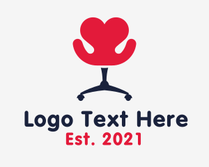 Red Chair Heart logo