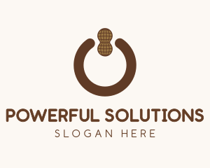 Power Indicator Peanut logo design