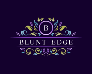 Floral Luxury Lavender logo design