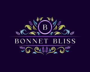 Floral Luxury Lavender logo design