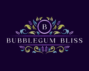 Floral Luxury Lavender logo design