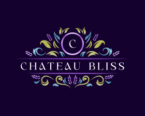 Floral Luxury Lavender logo design