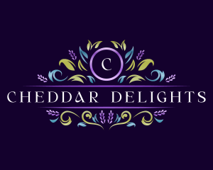 Floral Luxury Lavender logo design