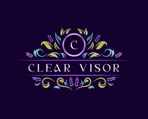 Floral Luxury Lavender logo design