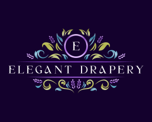 Floral Luxury Lavender logo design