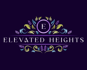 Floral Luxury Lavender logo design