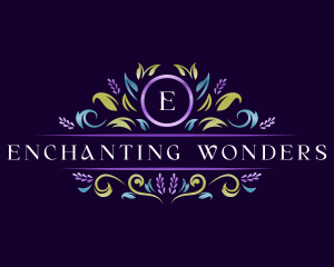 Floral Luxury Lavender logo design