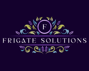 Floral Luxury Lavender logo design