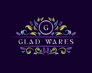 Floral Luxury Lavender logo design