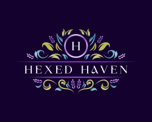 Floral Luxury Lavender logo design