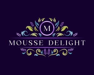 Floral Luxury Lavender logo design