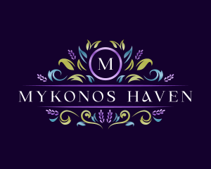 Floral Luxury Lavender logo design