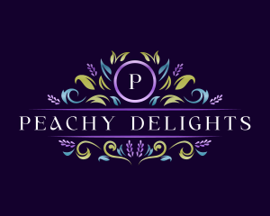 Floral Luxury Lavender logo design