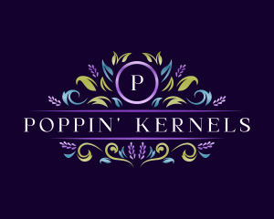 Floral Luxury Lavender logo design