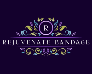 Floral Luxury Lavender logo design