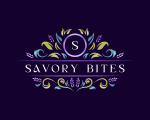 Floral Luxury Lavender logo design