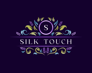 Floral Luxury Lavender logo design