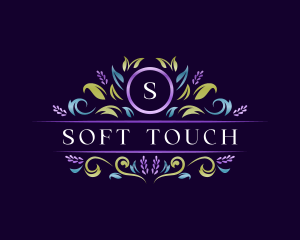 Floral Luxury Lavender logo design