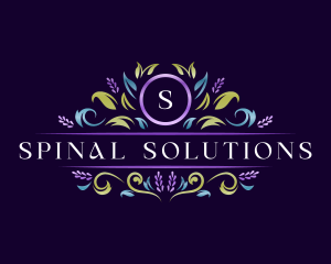 Floral Luxury Lavender logo design