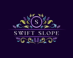 Floral Luxury Lavender logo design