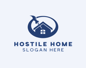 Home Construction Tools logo design