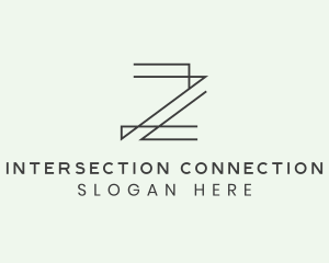 Minimalist Architect Letter Z logo design