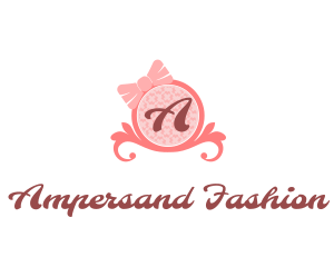 Ribbon Fashion Beauty logo design