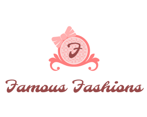 Ribbon Fashion Beauty logo design