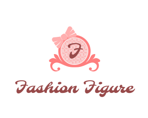 Ribbon Fashion Beauty logo design