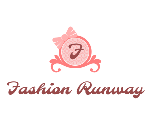 Ribbon Fashion Beauty logo design